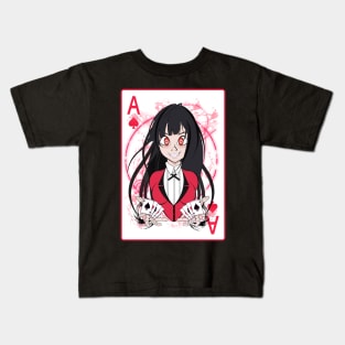 Kakegurui card Kids T-Shirt